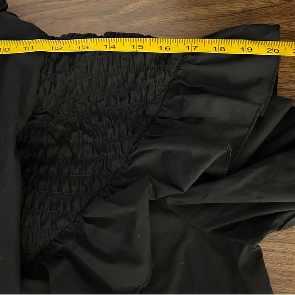 Zara Poplin Blouse with Tie XL - Picture 8 of 11